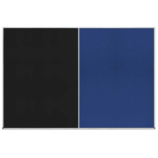 Enclosed Corkboard, 1 Door, 18"x24", 4" Fra